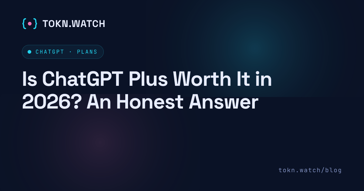 Is ChatGPT Plus worth it in 2026? Free is $0, the new Go tier is $8 a month, Plus is $20 a month with the GPT-5.6 flagship model and full Codex access, and Pro runs $100 or $200 a month.